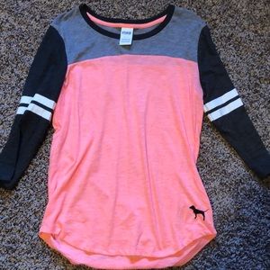 VS Pink Half Sleeve